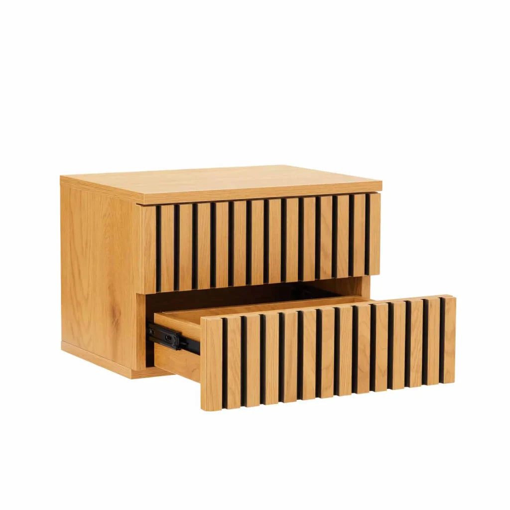 HUDSON 2 DRAWER FLOATING PEDESTAL