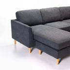 JOEY FABRIC CORNER CHAISE