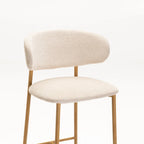 JOSIE FABRIC BARSTOOL-NATURAL LEG