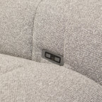 JULIO FABRIC ELECTRIC POWER 3 SEATER RECLINER