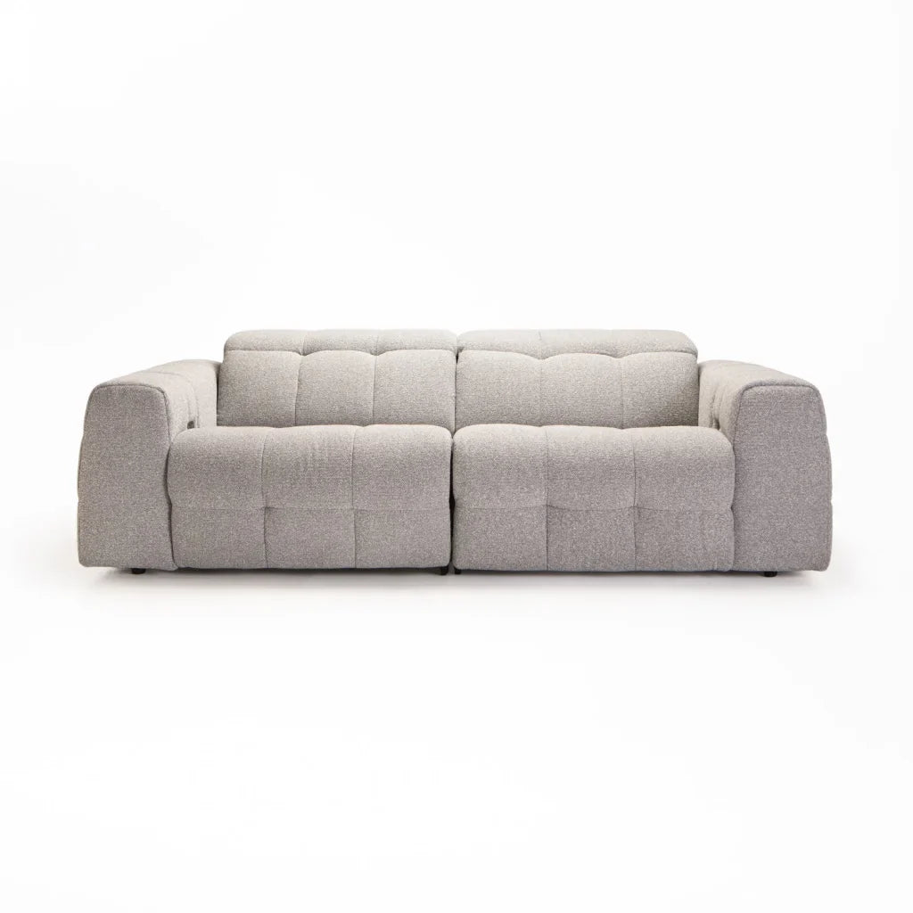 JULIO FABRIC ELECTRIC POWER 3 SEATER RECLINER