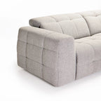 JULIO FABRIC ELECTRIC POWER RECLINER CORNER UNIT