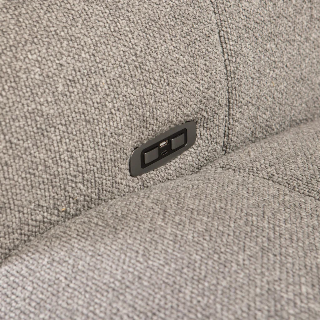 JULIO FABRIC ELECTRIC POWER RECLINER CORNER UNIT