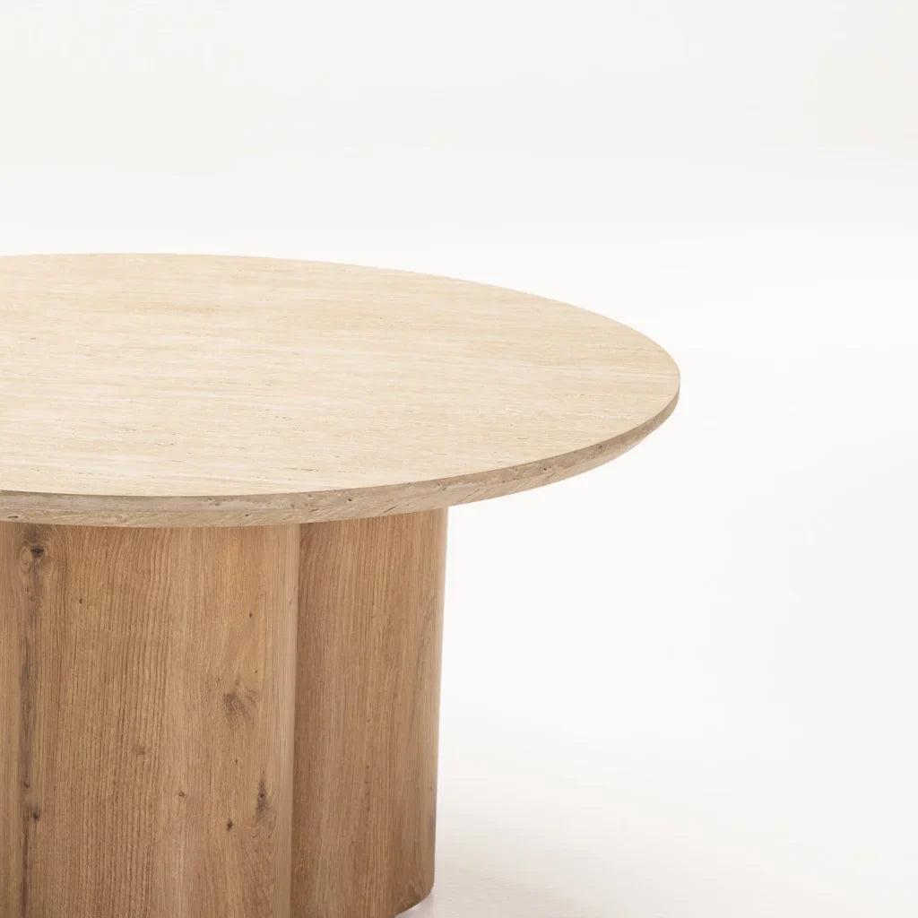 KAIA 80cm ROUND COFFEE TABLE