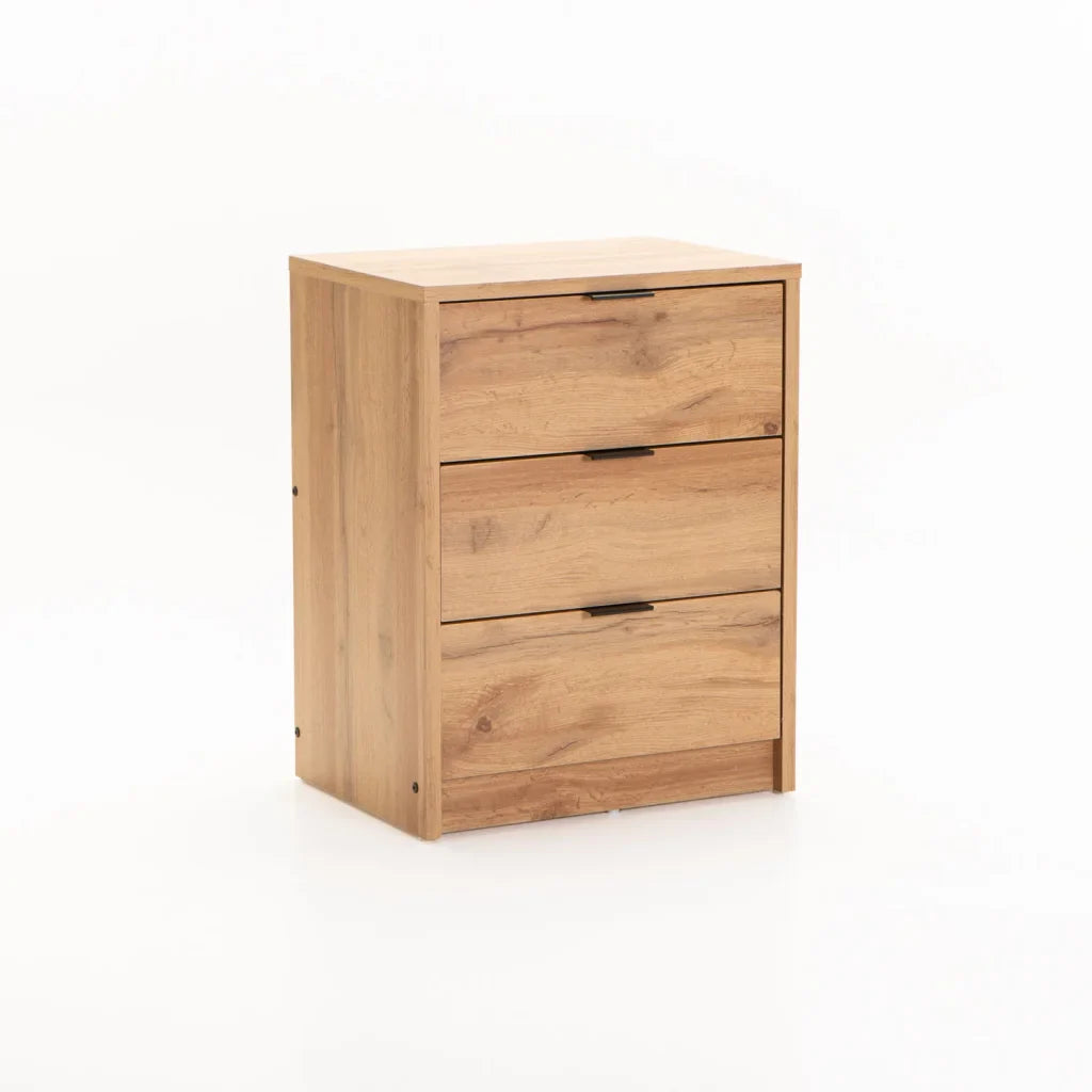 KAPPY 3 DRAWER PEDESTAL