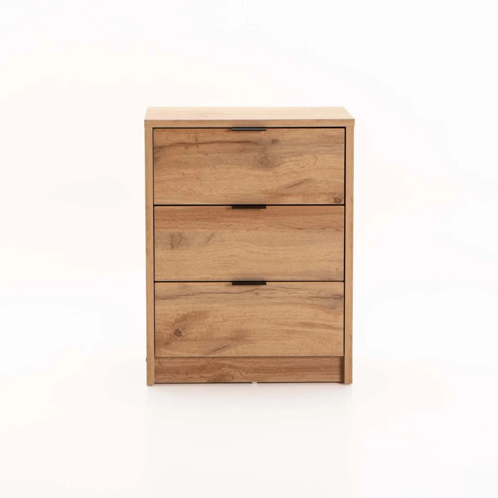 KAPPY 3 DRAWER PEDESTAL