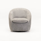 LEILA FABRIC SWIVEL CHAIR