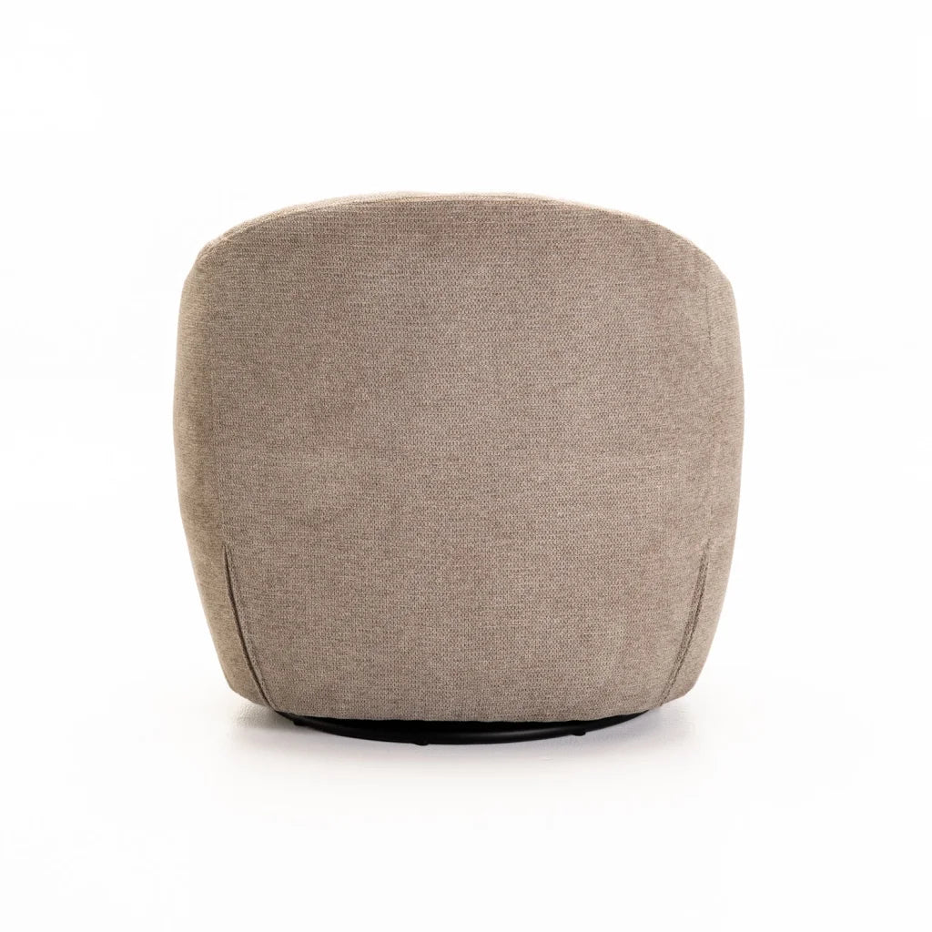 LEILA FABRIC SWIVEL CHAIR
