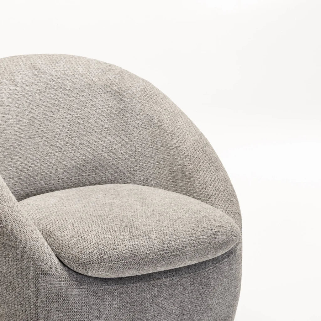 LEILA FABRIC SWIVEL CHAIR