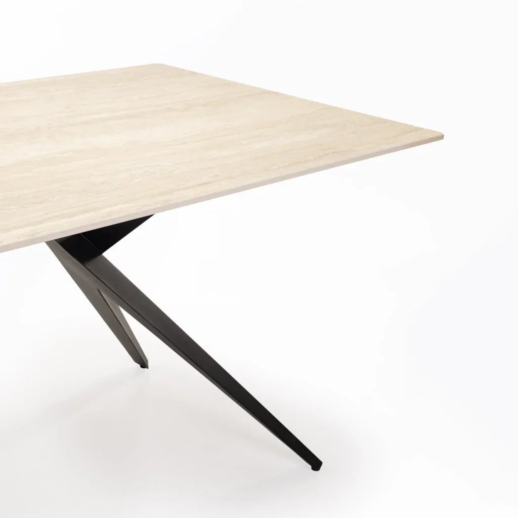 LIAM STONE TOP DINING TABLE