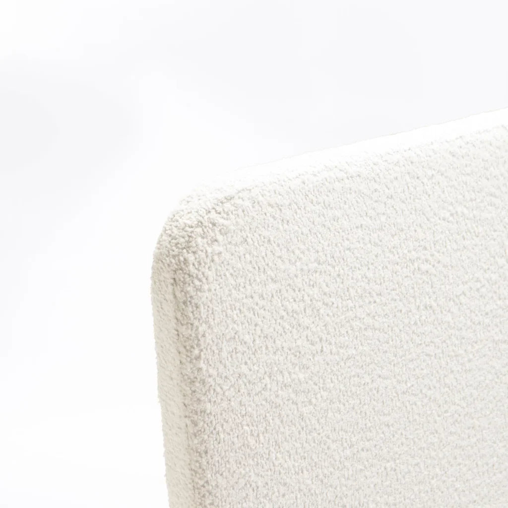 LUCY BOUCLE FABRIC HEADBOARD