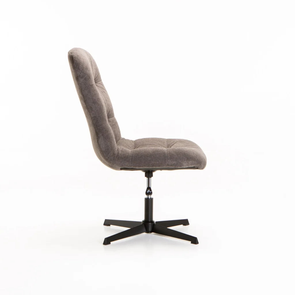 MACEY FABRIC CHAIR WITH SWIVEL