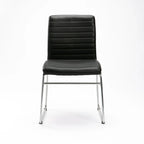 MIA LEATHER TOUCH CHROME DINING CHAIR