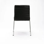 MIA LEATHER TOUCH CHROME DINING CHAIR
