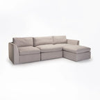 MICO MODULAR END PIECE - LIGHT GREY