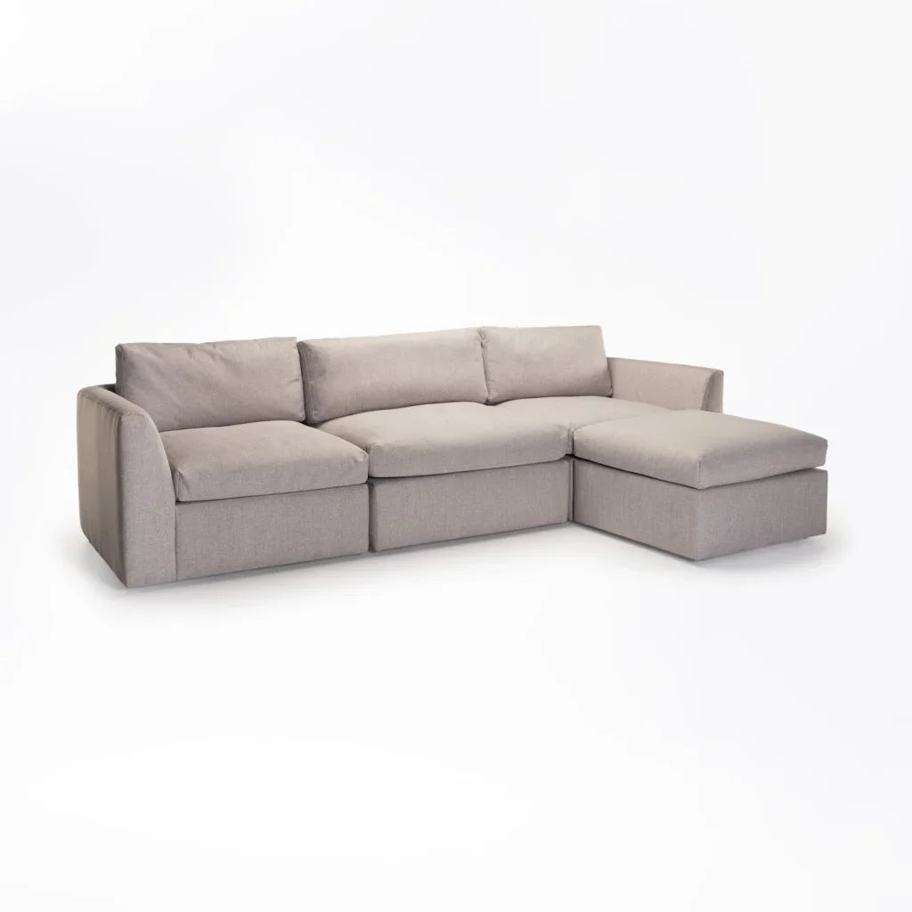 MICO MODULAR END PIECE - LIGHT GREY