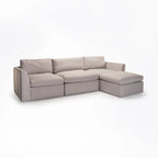 MICO MODULAR OTTOMAN - LIGHT GREY