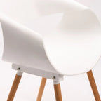 MIRA WOODEN LEG ARMCHAIR