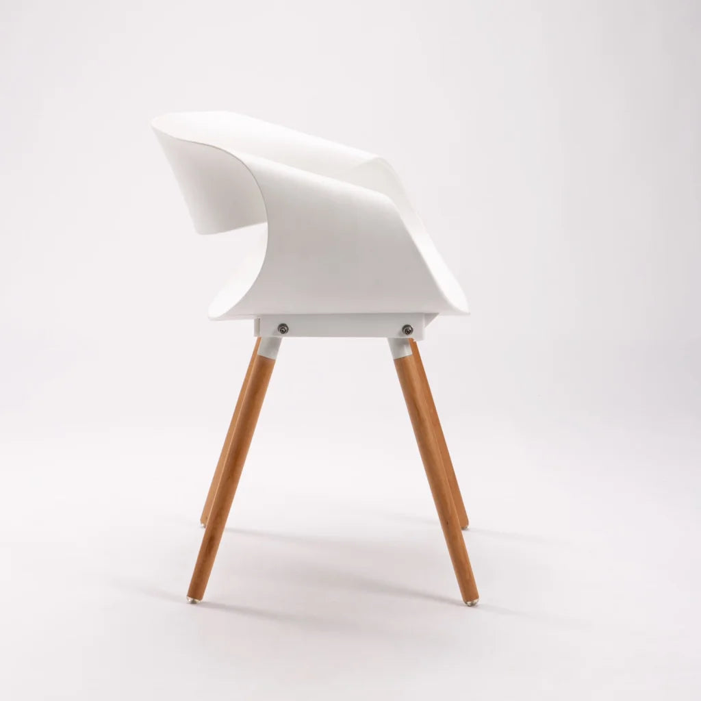 MIRA WOODEN LEG ARMCHAIR