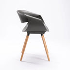 MIRA WOODEN LEG ARMCHAIR
