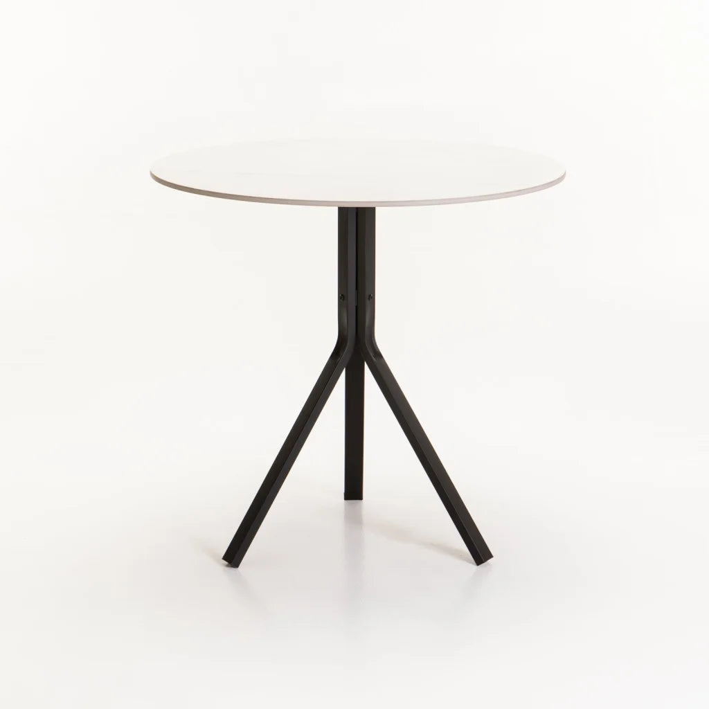 MONT 80cm ROUND STONE TOP DINING TABLE