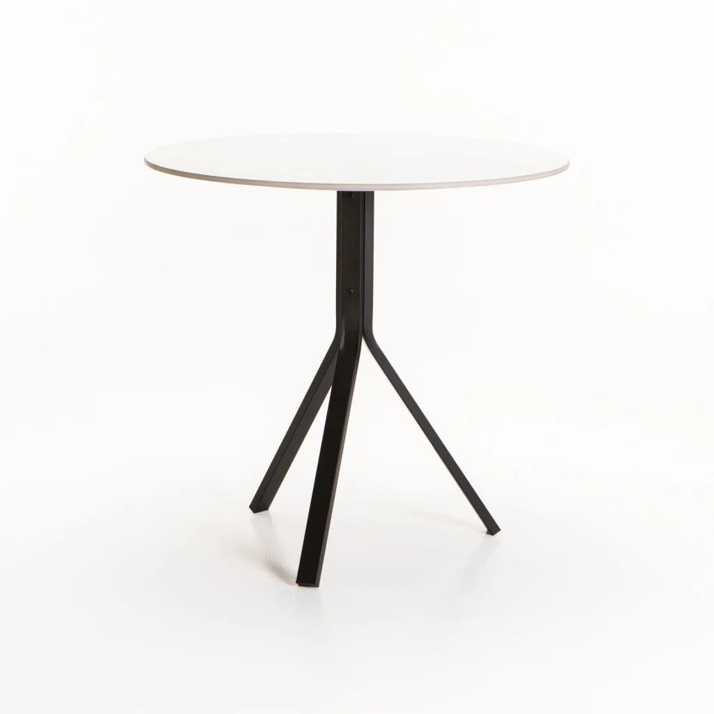 MONT 80cm ROUND STONE TOP DINING TABLE