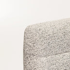 NELLA WOODEN DINING CHAIR - SPECKLED GREY