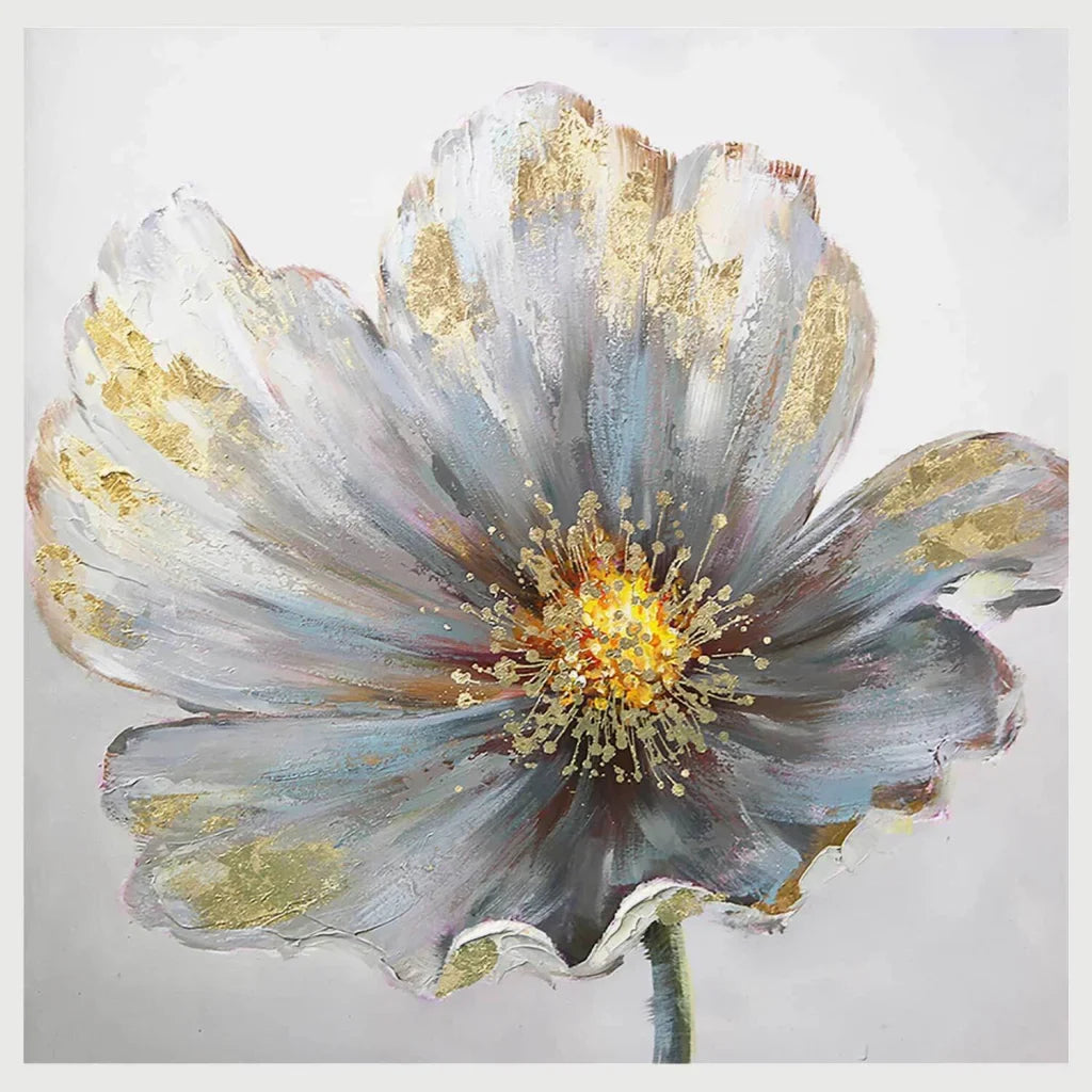 OIL PAINTING ART YO FLOWER BLOSSOM 80X80