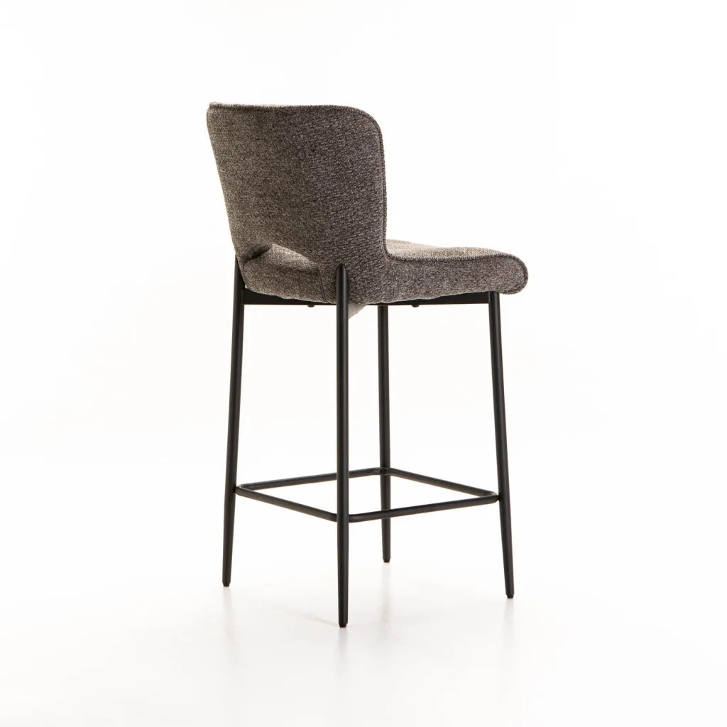 PAVIA FABRIC KITCHEN STOOL