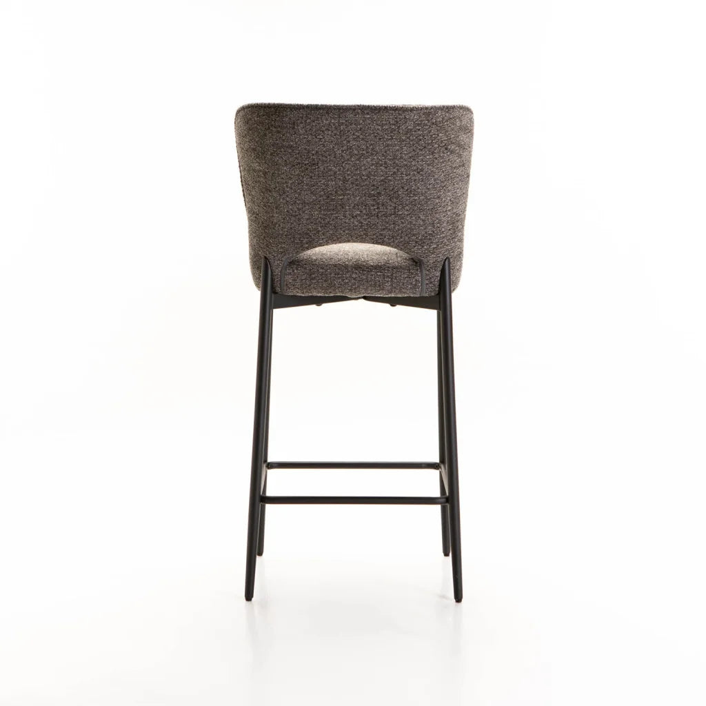 PAVIA FABRIC KITCHEN STOOL