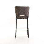 PAVIA FABRIC KITCHEN STOOL