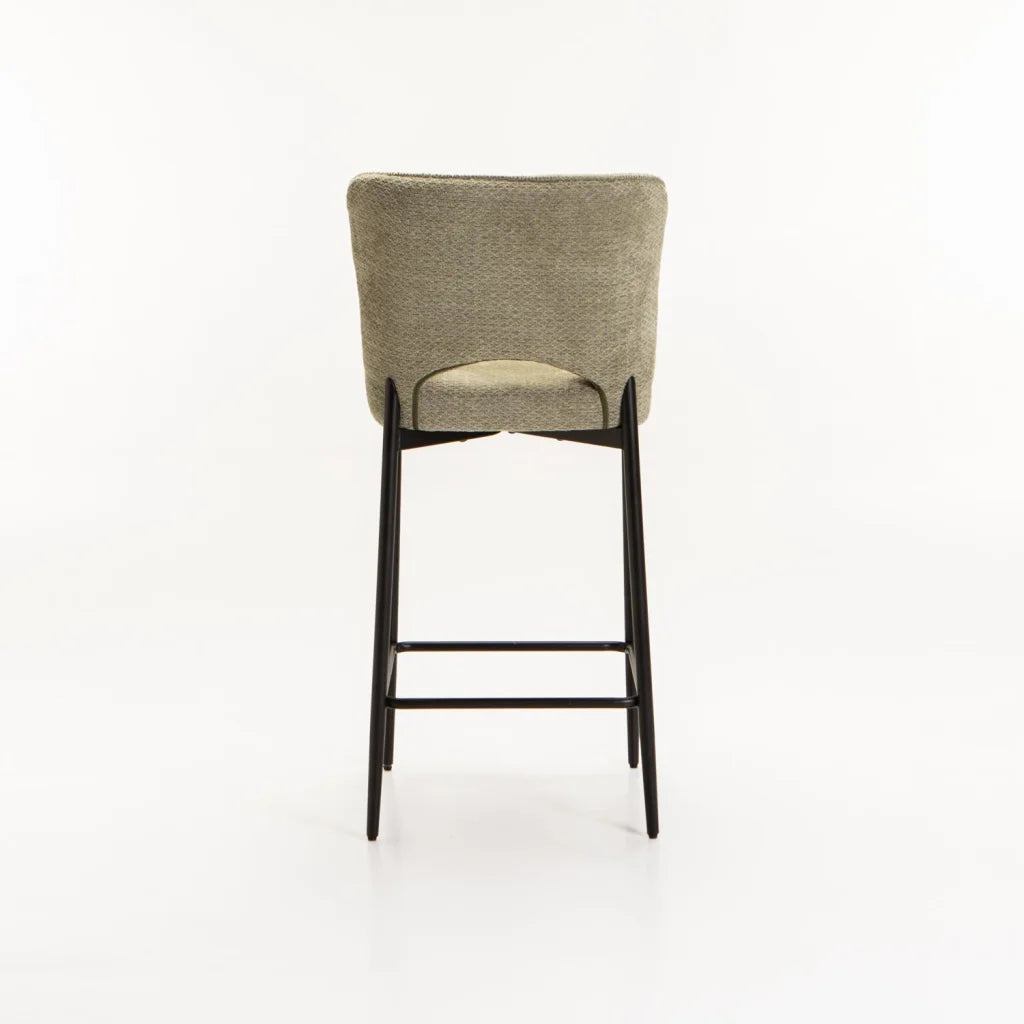PAVIA FABRIC KITCHEN STOOL