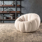 PEARL FLEECE FABRIC CHAIR