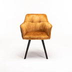 PIA DELUXE VELVET DINING CHAIR