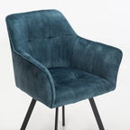 PIA DELUXE VELVET DINING CHAIR