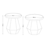 RANI SIDE TABLE & COFFEE TABLE COMBO
