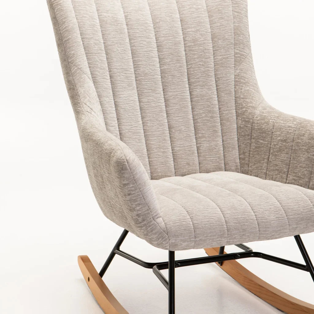 ROSIE VELVET ROCKING CHAIR
