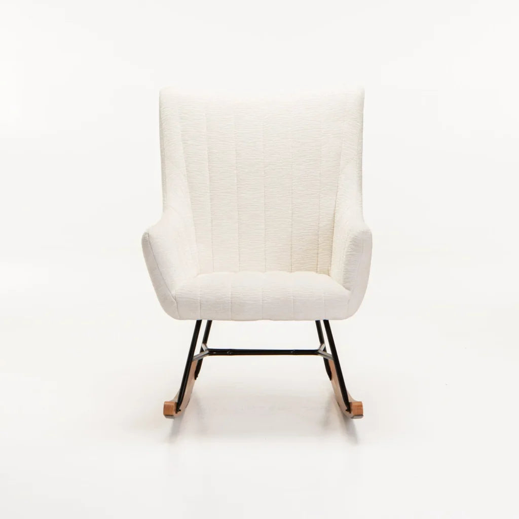 ROSIE VELVET ROCKING CHAIR