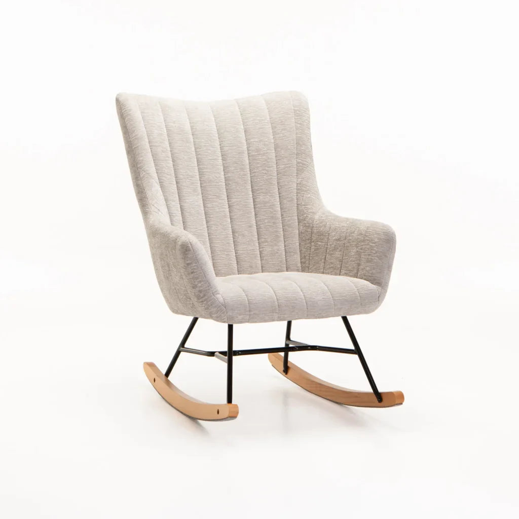 ROSIE VELVET ROCKING CHAIR