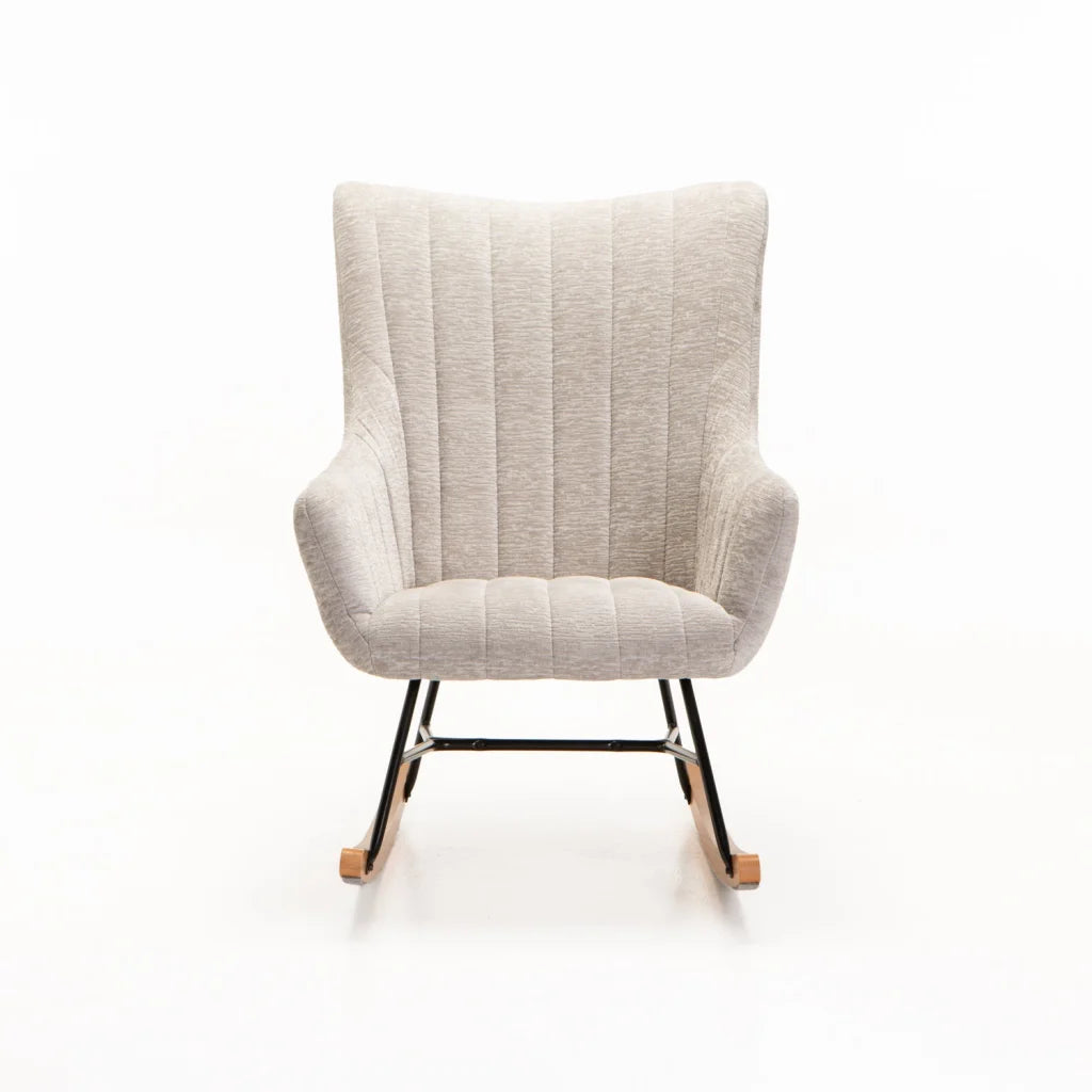 ROSIE VELVET ROCKING CHAIR
