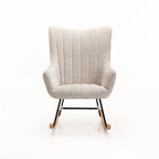ROSIE VELVET ROCKING CHAIR