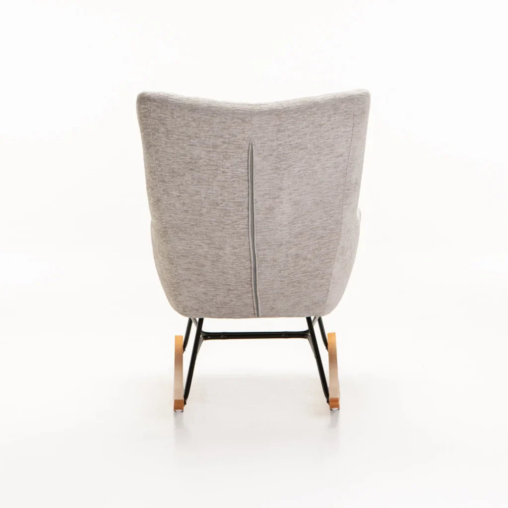 ROSIE VELVET ROCKING CHAIR
