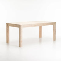 SARI WHITEWASH 180x90cm DINING TABLE
