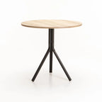 SHAY 80cm ROUND TOP DINING TABLE - OAK