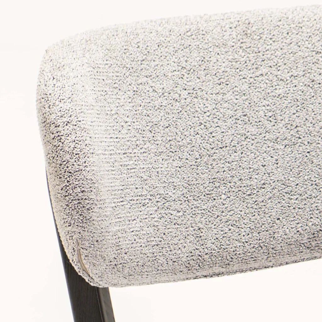 SOFIA WOODEN DINING CHAIR-BLACK LEG