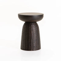SONA SOLID WOOD SIDE TABLE