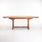TEAK OVAL EXTENSION TABLE