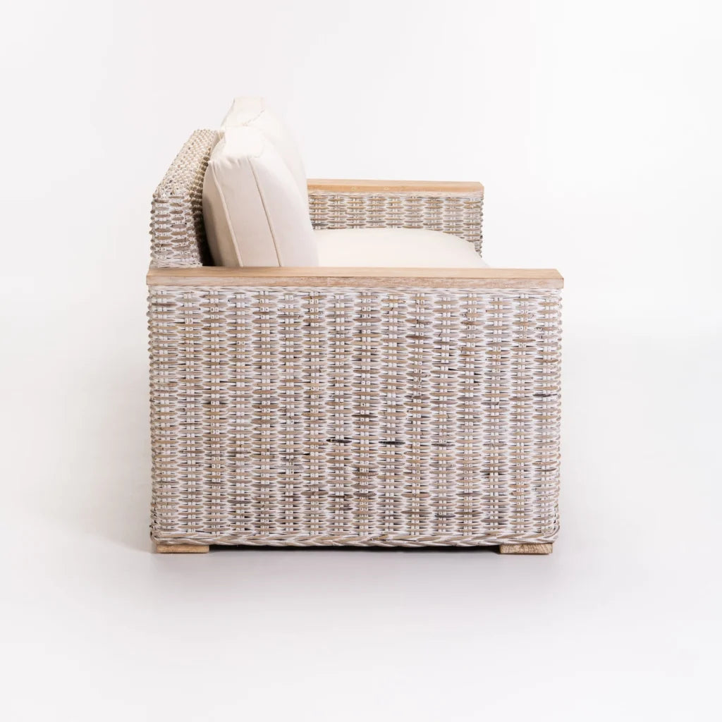 TEGAL KUBU WHITEWASH 2.5 SEATER COUCH