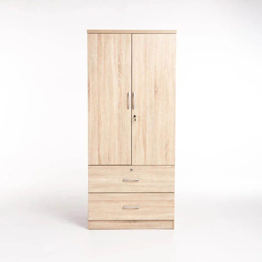 TITAN 2 DOOR 2 DRAWER ROBE