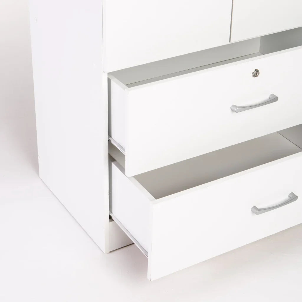 TITAN 2 DOOR 2 DRAWER ROBE